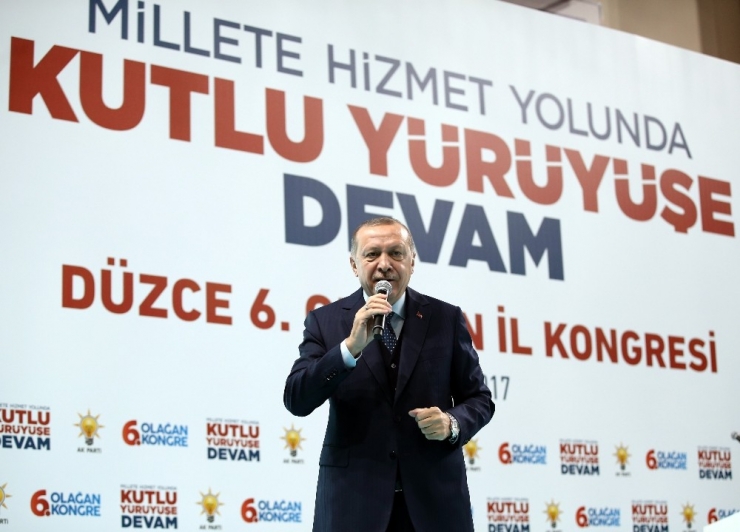 Cumhurbaşkanı Erdoğan: "Şimdi Amerika, Bm’ye Verdiği Desteği Çekiyormuş. Hani Sen Demokrattın. Demokrasiye İnanıyordun"