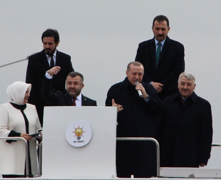 Cumhurbaşkanı Erdoğan, Düzce’de