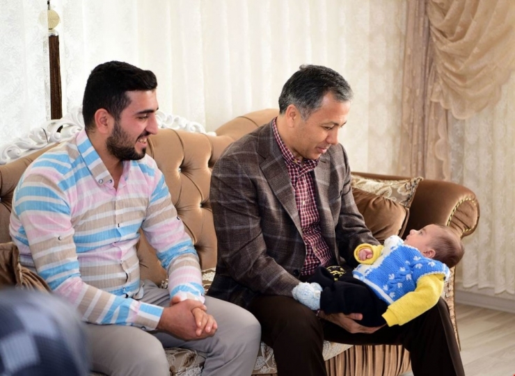 Vali Yerlikaya’dan Şehit Ailelerine Ziyaret