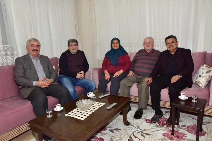 Başkan Yağcı’dan Eski Bilecik Belediye Başkanı Cinoğlu’na Ziyaret