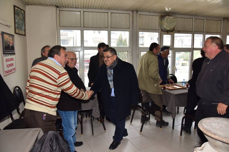 Başkan Yağcı’dan Esnafa Yeni Yıl Ziyareti