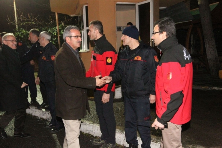 Başkan Köşker’den Yılbaşı Ziyaretleri