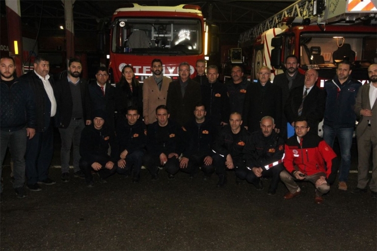 Başkan Köşker’den Yılbaşı Ziyaretleri