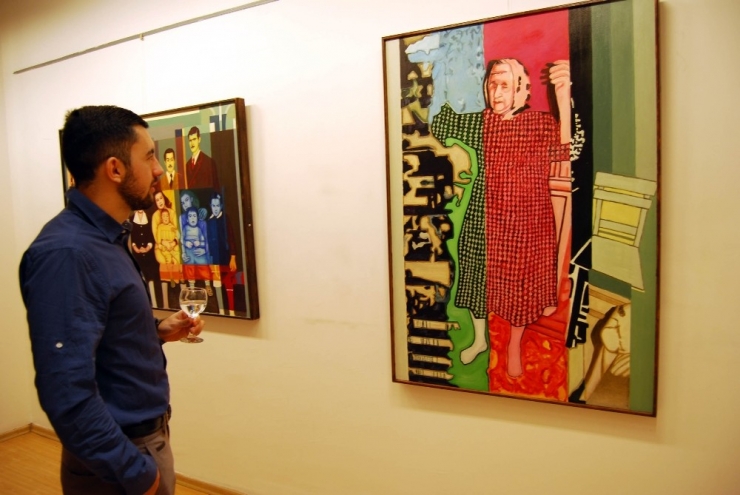 Alman Ve Türk Çiftten "Geçmişten Bugüne" Temalı Resim Sergisi