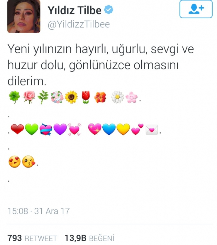Ünlü İsimlerin Yeni Yıl Mesajları