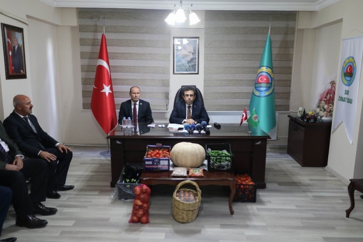 Vali Güzeloğlu, Diyarbakır Tarımını Değerlendirdi