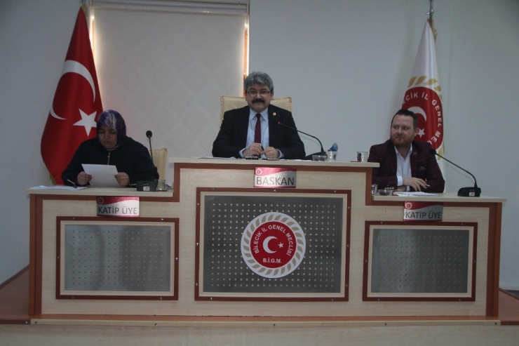 İl Genel Meclisi Denetim Komisyonu Üyeleri Yapılan Oylamayla Belirlendi