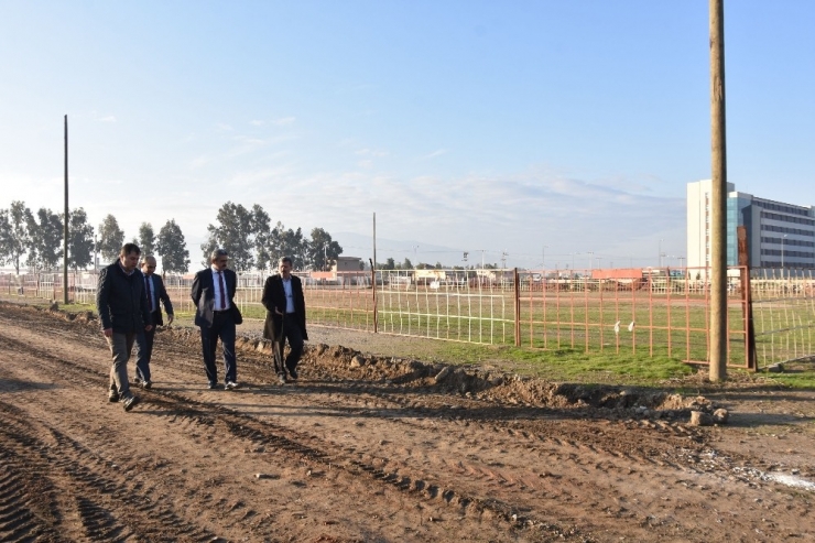 Nazilli Deve Güreşi Sahası Yenileniyor