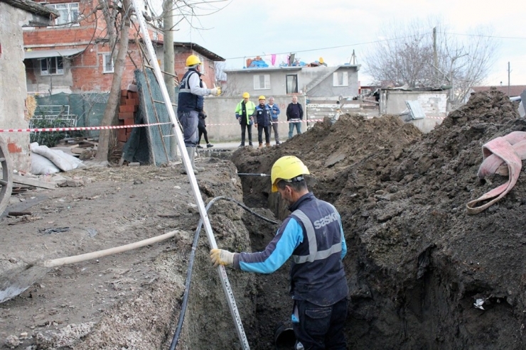 Saski Ekipleri Karaköy’de Altyapı Çalışmalarını Başlattı