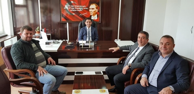 Aydınlıoğlu Gömeç İlçesini Ziyaret Etti