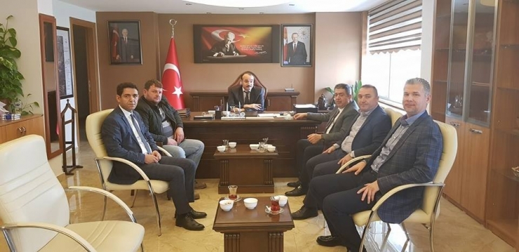 Aydınlıoğlu Gömeç İlçesini Ziyaret Etti