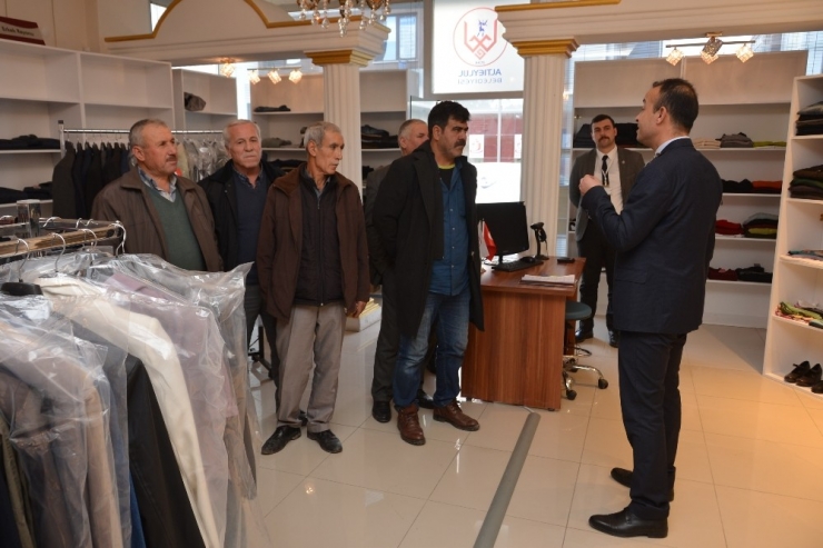 Muhtarlar Algem’i Ziyaret Etti