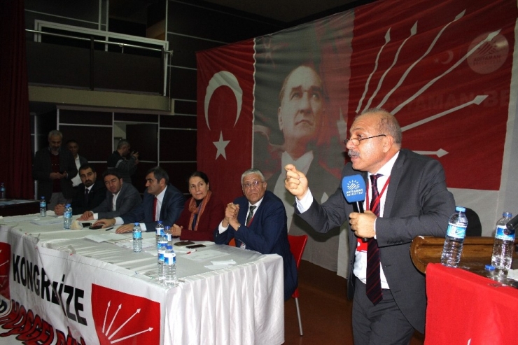 Chp Adıyaman İl Kongresi İptal Edildi