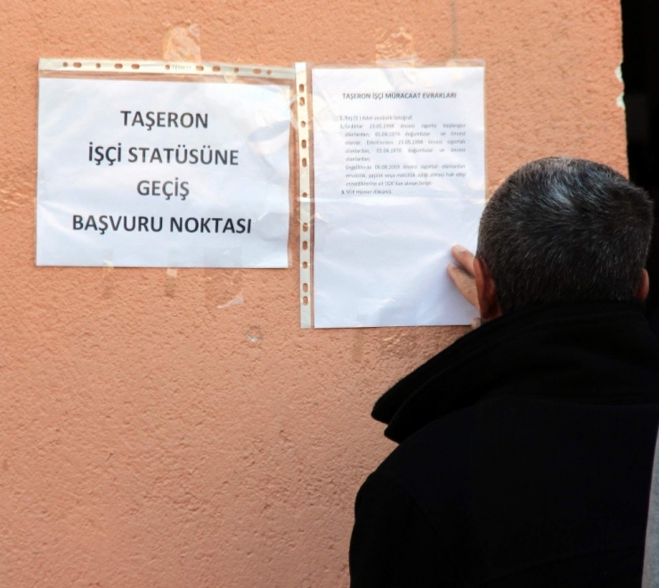 Taşeron İşçilerin Kadro Başvuruları Başladı