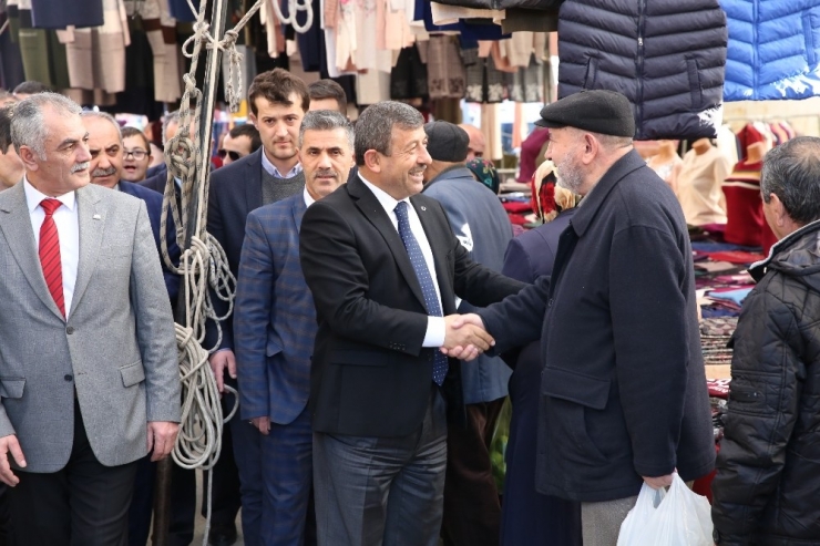 Başkan Karabacak’tan Pazar Ziyareti