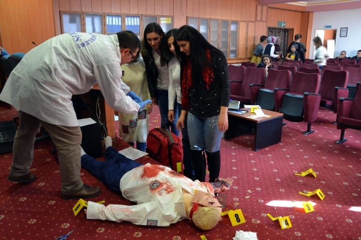 112 Personeline “Adli Vakalarda Maddi Delillere Yaklaşım” Eğitimi Verildi