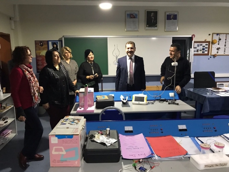 Başkan Yılmaz, Okul Ziyaretlerine Devam Ediyor