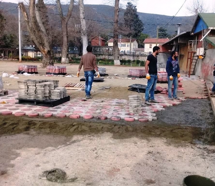 Hereke Sahilinde Otopark Genişletildi