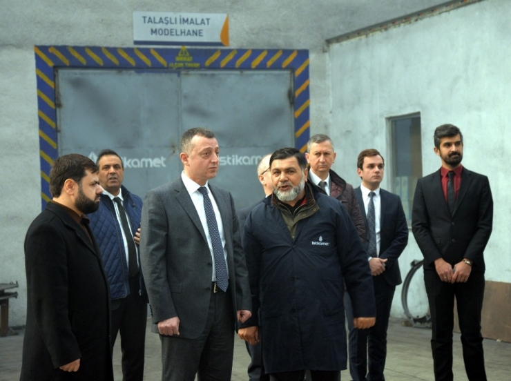 Vali Büyükakın Bozüyük Osb’de İncelemelerde Bulundu