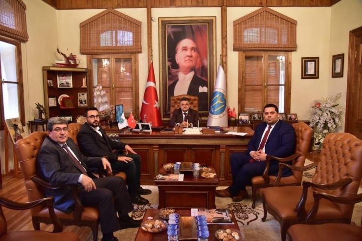 Ak Parti Genel Merkezi’nden Başkan Yağcı’ya Ziyaret