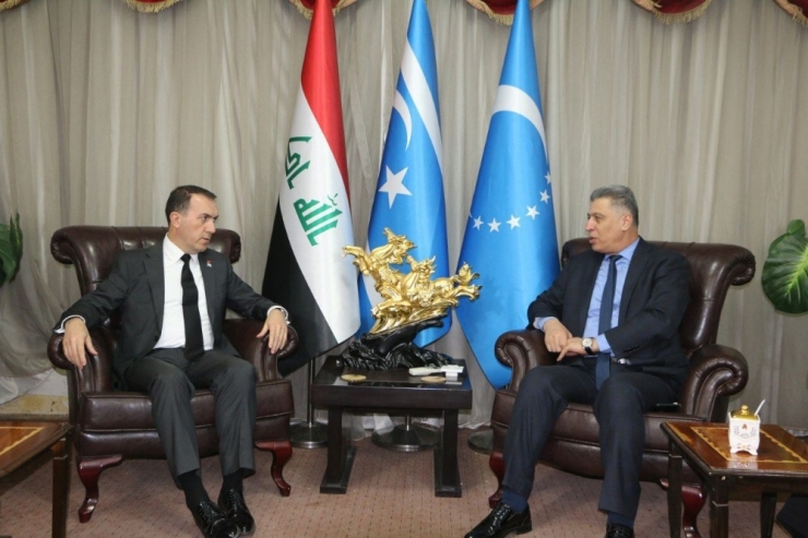 Bağdat Büyükelçisi Yıldız’dan Irak Türkmen Cephesi’ne Taziye Ziyareti