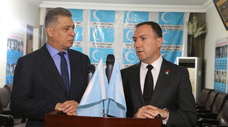 Bağdat Büyükelçisi Yıldız’dan Irak Türkmen Cephesi’ne Taziye Ziyareti