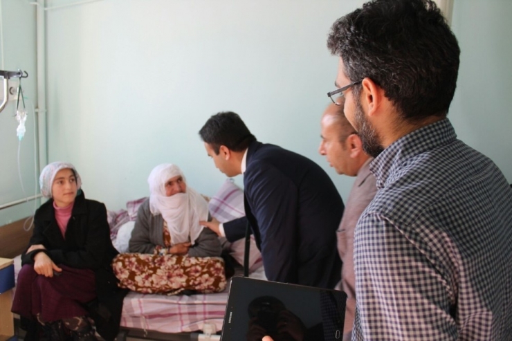 Kaymakam Dundar’dan Hastane Ziyareti