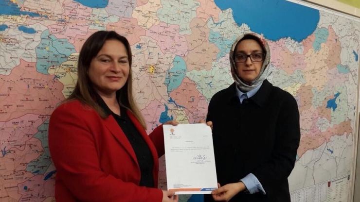 Ak Parti Marmaris Kadın Kollarında Görev Değişimi