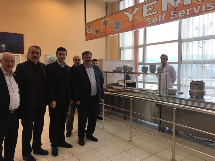 Çaturoğlu, Alaplı Kyk Yurdunu Gezdi