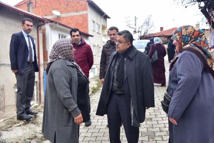 Başkan Yağcı’dan Cumhuriyet Mahallesi’nde İnceleme