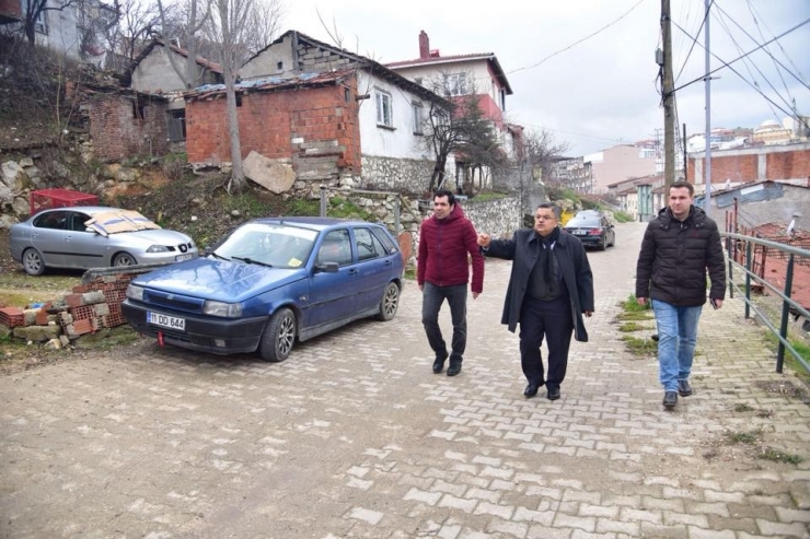 Başkan Yağcı’dan Cumhuriyet Mahallesi’nde İnceleme