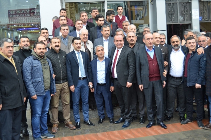 Başkanı Uçar, Milletvekili Hamidiy İle Bir Araya Geldi