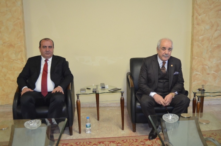 Başkanı Uçar, Milletvekili Hamidiy İle Bir Araya Geldi