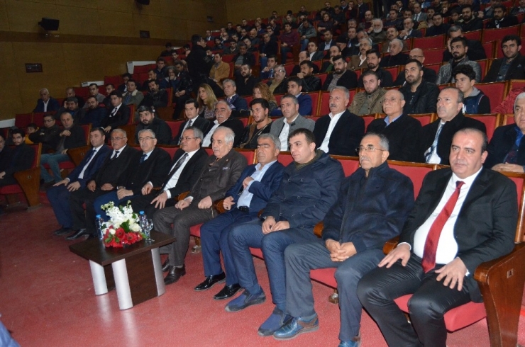 Vali Deniz, İş Merkezinin Lasmanına Katıldı