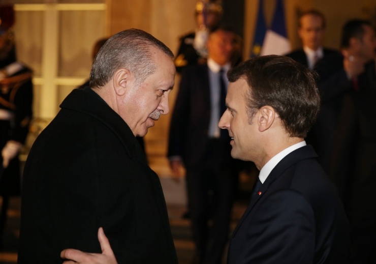 Cumhurbaşkanı Erdoğan, Elysee Sarayı’ndan Ayrıldı