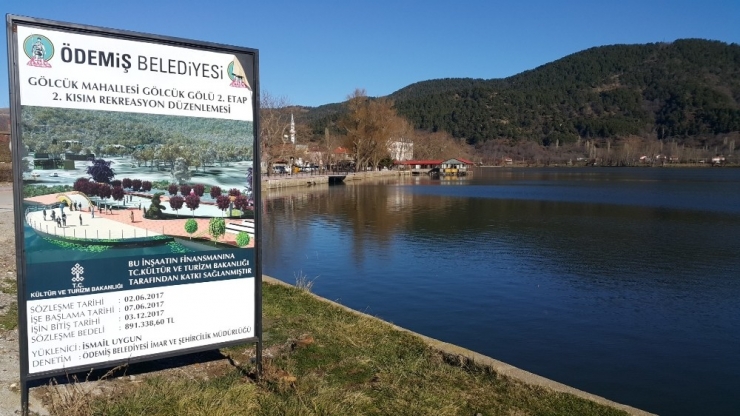 Ege’nin Gölcük’ü Turizme Hazırlanıyor