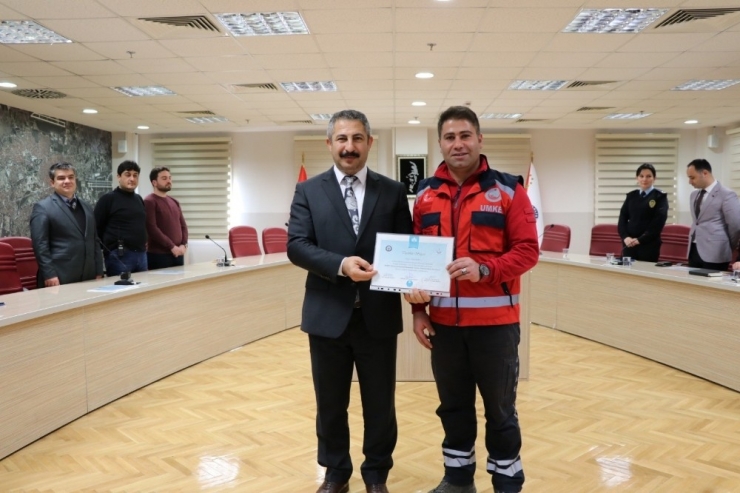 Emniyet Müdürlüğü’nde Kbrn Eğitimi