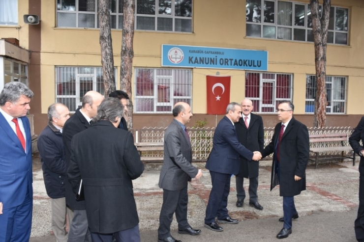 Vali Çeber Safranbolu’da İncelemelerde Bulundu