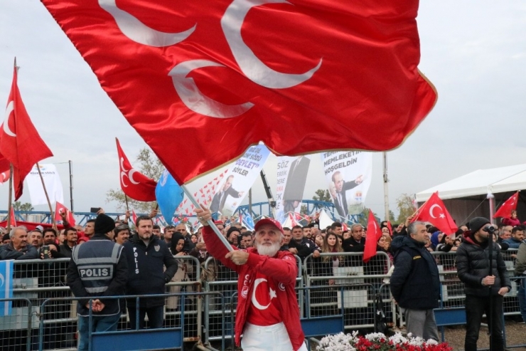 Mhp Lideri Bahçeli Adana’da