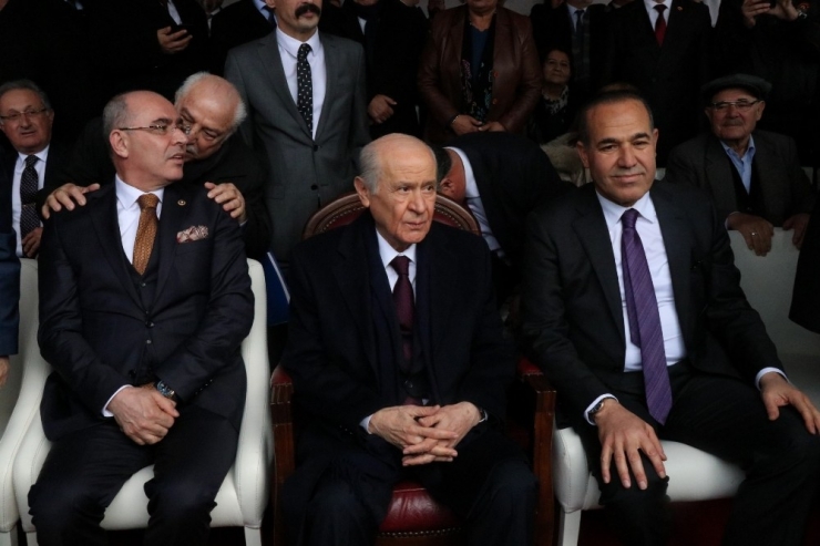 Mhp Lideri Bahçeli Adana’da