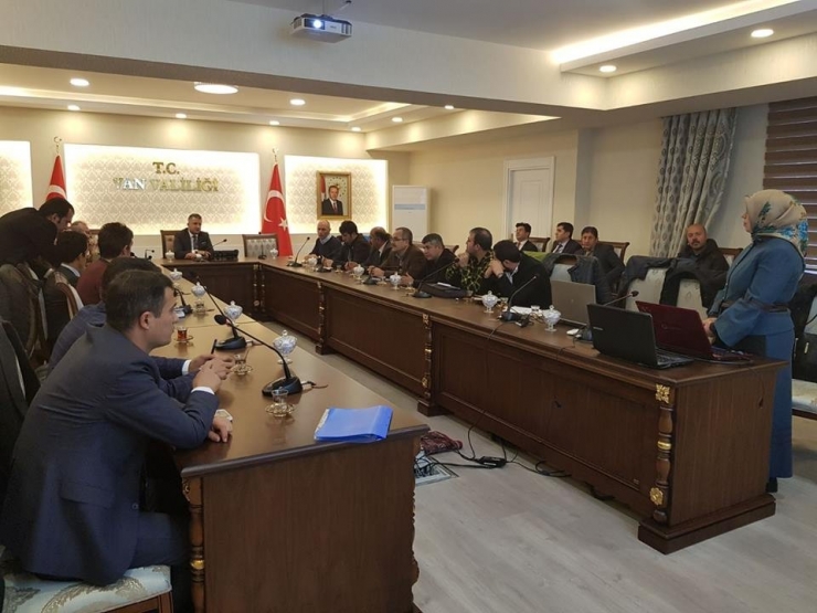 Van’da Sulak Alanlar Toplantısı
