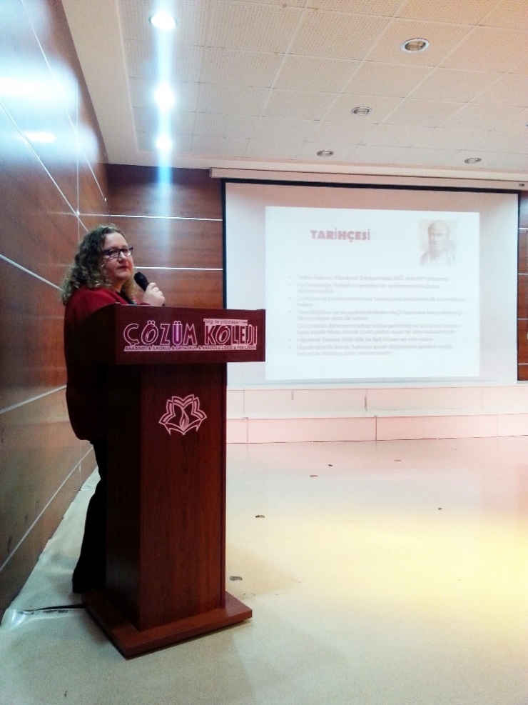 Çözüm Kolejinin Konuğu Dr. Tangül Oldu