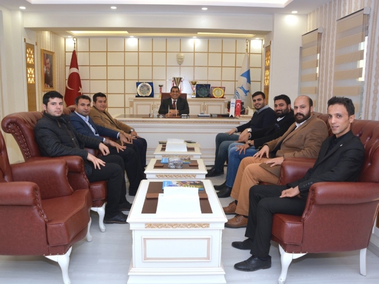 Ak Parti Mkyk Üyelerinden Başkan Atilla’ya Ziyaret