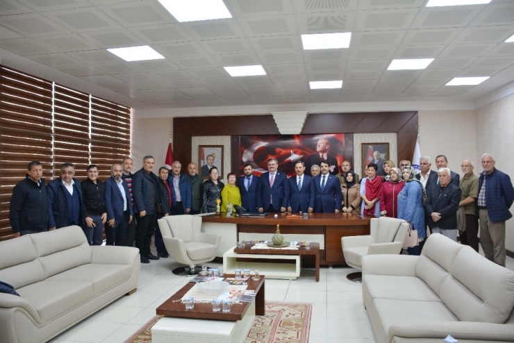 Çaturoğlu’ndan Başkan Uysal’a Ziyaret