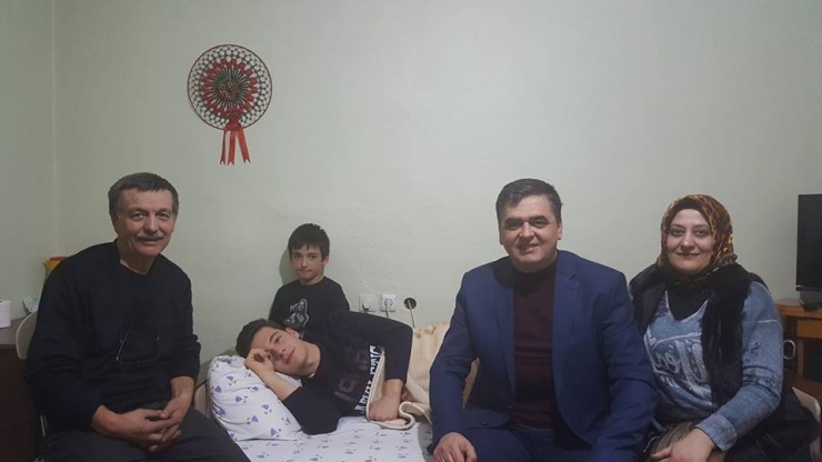 Başkan Yalçın’dan Hasta Ziyaretleri