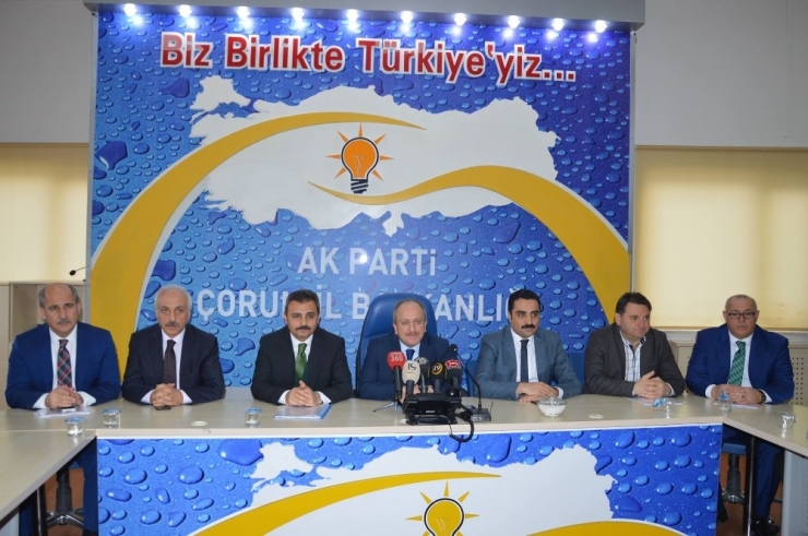 Çorum’un Havaalanı Talebi Cumhurbaşkanı Erdoğan’a İletilecek