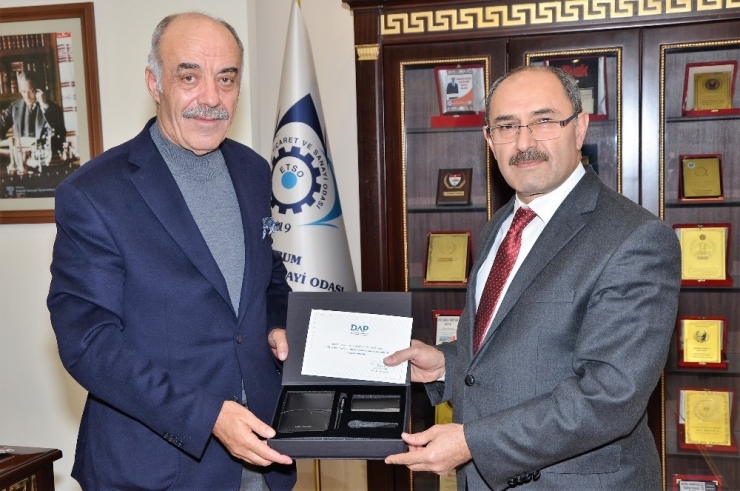 Dap Başkanı Demir’den, Başkan Yücelik’e Ziyaret