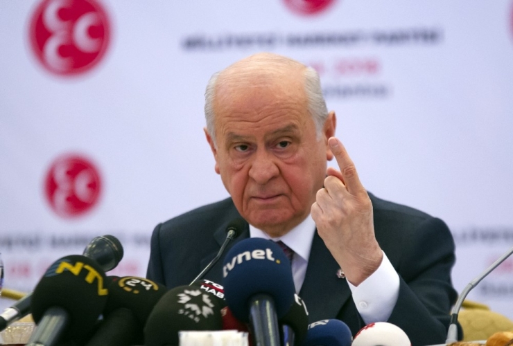 Bahçeli: "Mhp, Cumhurbaşkanlığı Adayı Göstermeyecek"