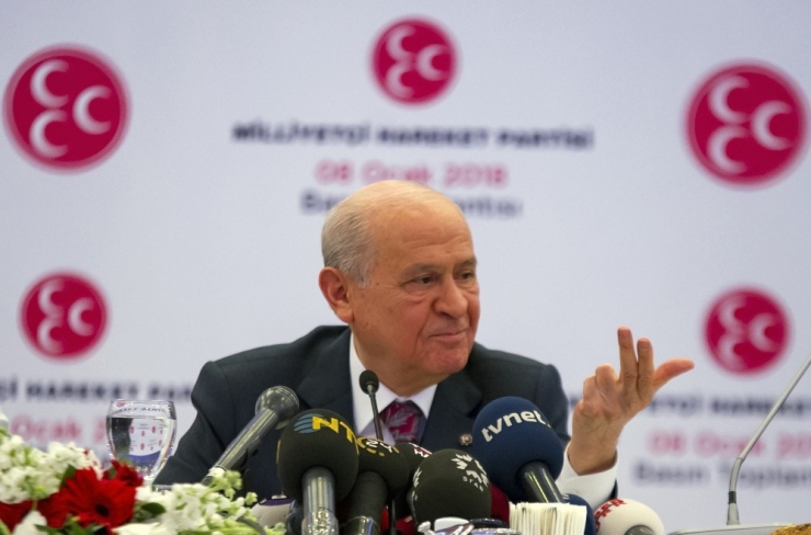 Bahçeli: "Mhp, Cumhurbaşkanlığı Adayı Göstermeyecek"