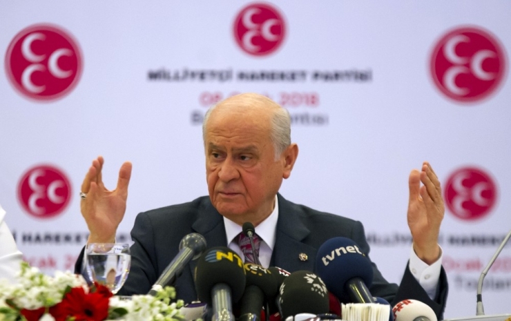 Bahçeli: "Mhp Cumhurbaşkanı Adayı Göstermeyecek"